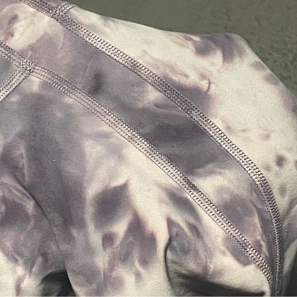 Lululemon align pant criss cross waist size 12 diamond dye pink bliss - Picture 15 of 16